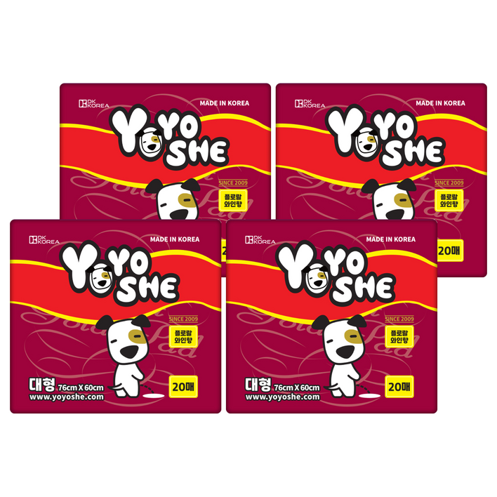 요요쉬 반려견용 배변패드 플로랄와인향