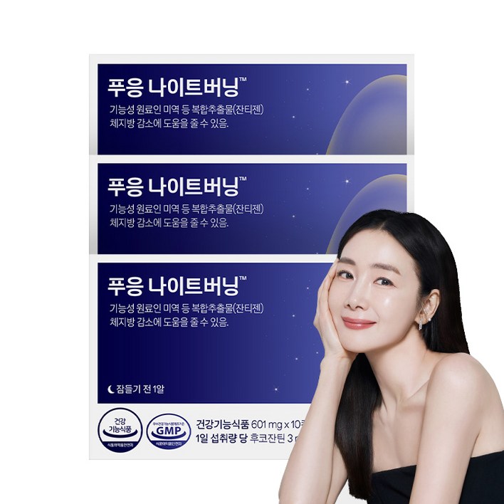 푸응 나이트버닝 잔티젠 수면 다이어트