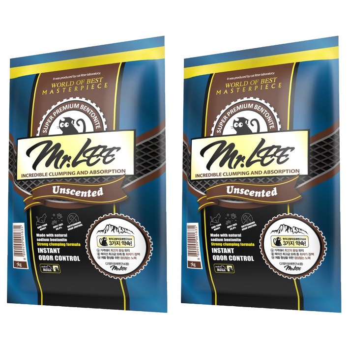 미스터리 언씬티드 응고형 고양이 모래