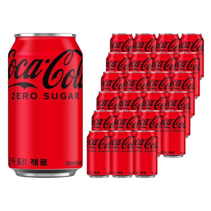 코카콜라 제로, 350ml, 24개입