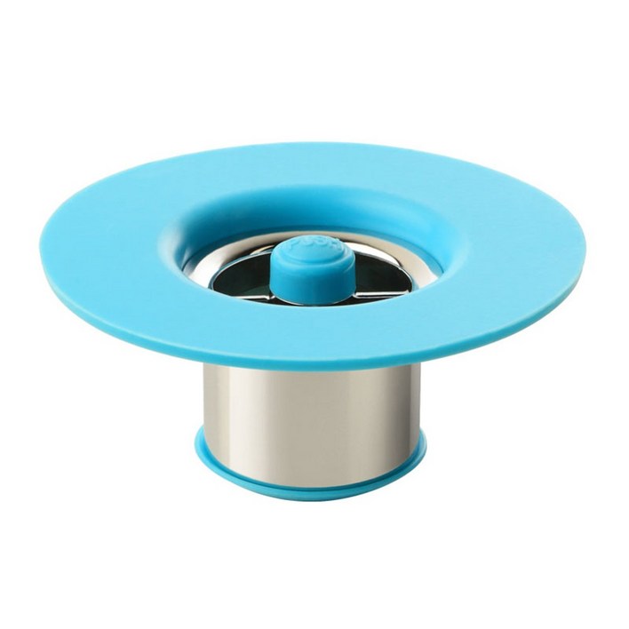 셀클리너 하수구 트랩, 욕실용-블루, 1개 하수구냄새차단트랩