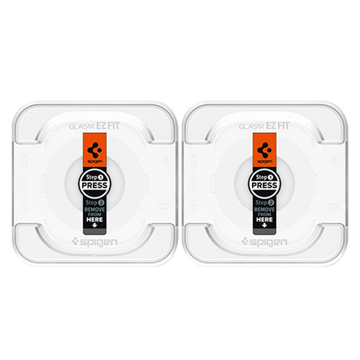 슈피겐 애플워치 강화유리 액정보호 필름 글라스 tR 이지핏 2매