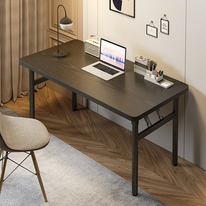 오브민 LPM 공간활용 철제 접이식 스틸 책상 식탁 테이블 1200