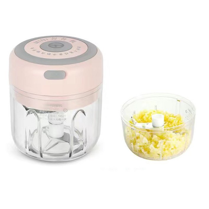USB 충전 미니 전기 마늘 다지기야채 고추 고기 생강 다지기 블렌더 주방 도구