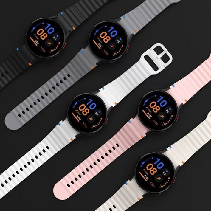 삼성 갤럭시 워치4 40444246MM 골프에디션 날개형 포인트 실리콘 우레탄 시계줄 스트랩 밴드 SMR8608708808905, 베이지, 1개 삼성 갤럭시 워치4 40444246MM 골프에디션 날개형 포인트 실리콘 우레탄 시계줄 스트랩 밴드 SMR8608708808905, 베이지, 1개