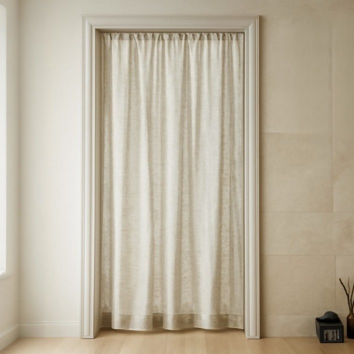 머스트킵 소프트 린넨 가리개 커튼