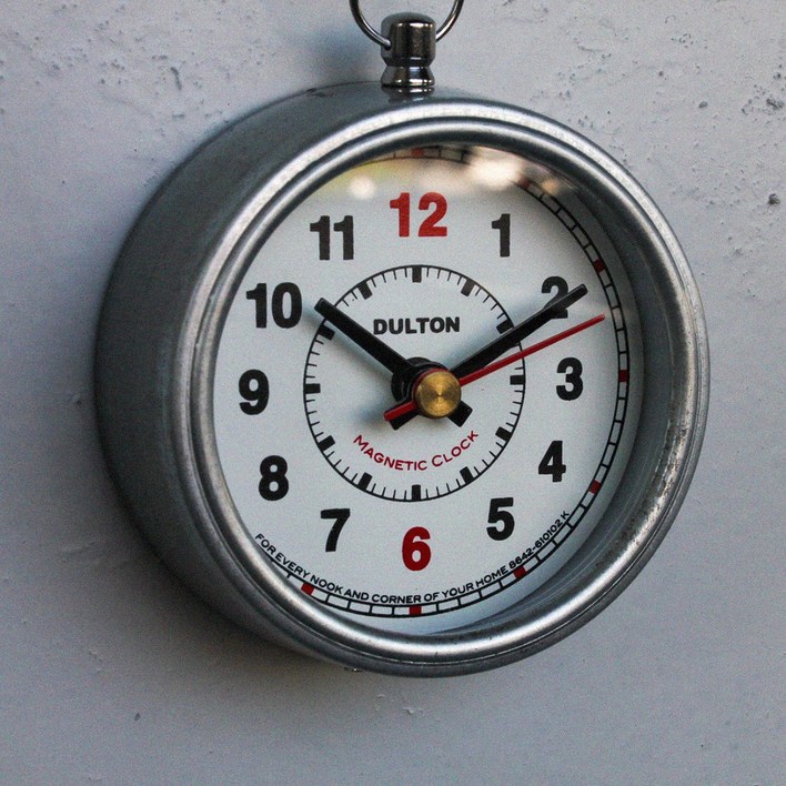 공식수입 DULTON 덜튼 미니 빈티지 마그네틱 시계
