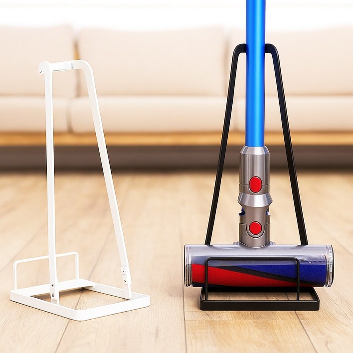 무선청소기거치대 심플 무선 청소기 보관스탠드 다용도
