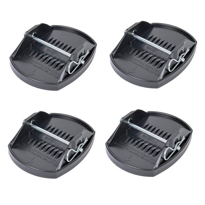 위브아마존 카라반 아웃트리거 발판 잭패드 캠핑카 곰발바닥 4pcs 왕발판, 와이네스트 본상품선택, 1개