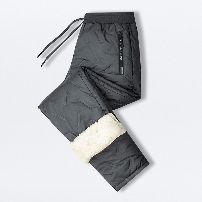 코디코치 남성 겨울 패딩 바지 방한 밴딩 캐주얼 기모 퐁듀 팬츠