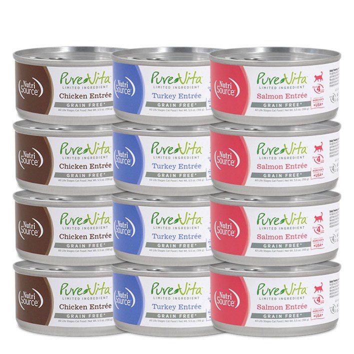 퓨어비타 앙트레 주식캔 고양이습식사료