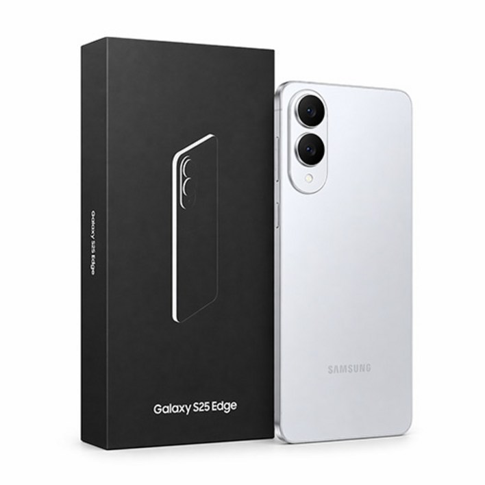 삼성전자 갤럭시 S25 Edge 자급제 SM-S937N, 티타늄 실버, 256GB