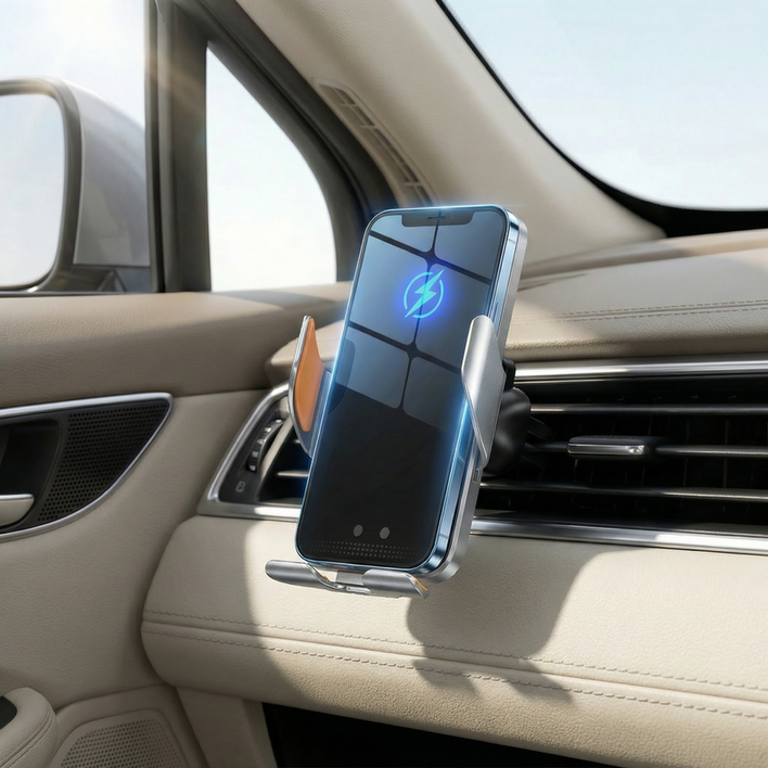 ROYAI ONE 고속 차량용 무선 충전 핸드폰 거치대