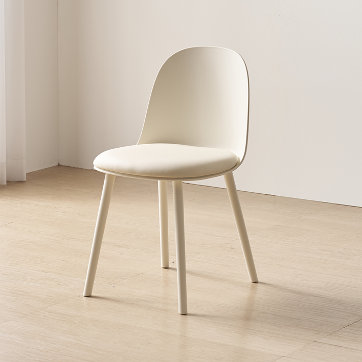 가구앤하우스 베베 DIY 인테리어 업소용 카페 식당 대기실 식탁 디자인 체어 4colours, 아이보리, 2개