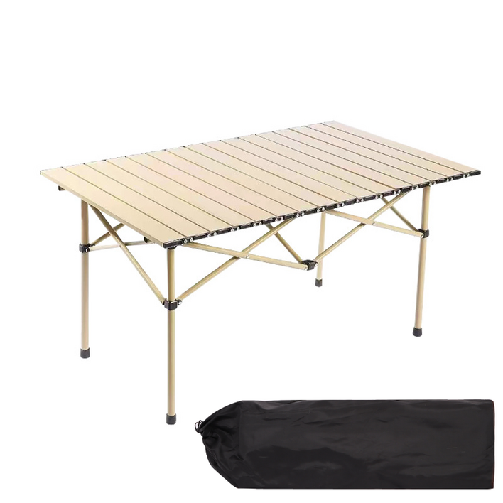 디프 접이식 캠핑 롤 테이블 휴대용 경량