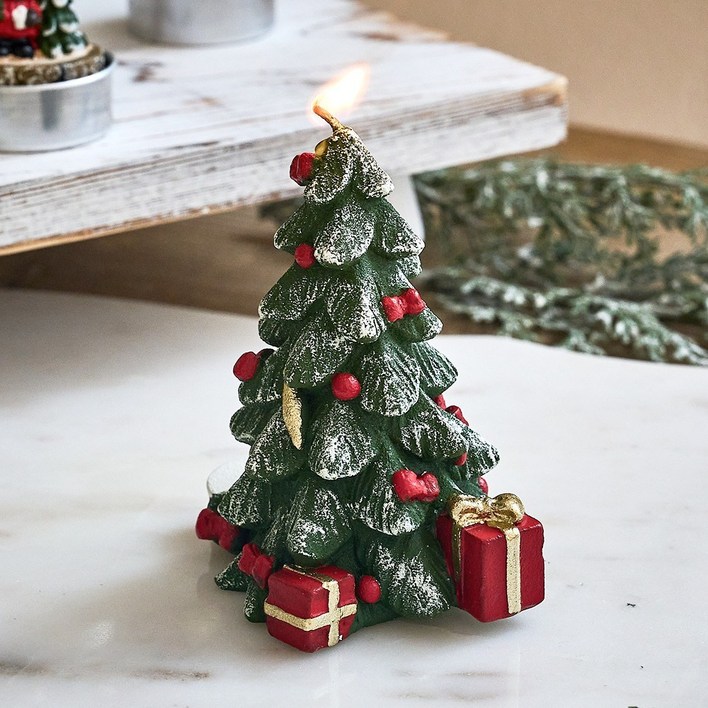 모던하우스 리본트리 오브제캔들 13cm