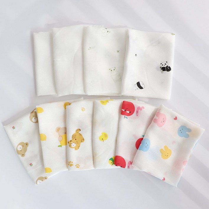 코코자네 밤부100 아기손수건 10장세트  20장세트 국내제조 무형광 출산준비손수건 밤부거즈손수건 뱀부가제손수건 정말보드라워서 한번쓰면 다른손수건못씁니다., 화이트, 22개