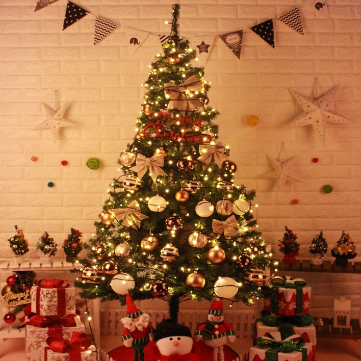 트리킹 크리스마스트리 풀세트 전구 장식 보관가방 포함