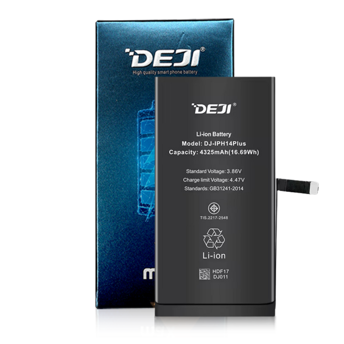DEJI 아이폰14플러스 배터리 (iPhone14 Plus Battery) 표준용량 (수리키트 포함) 뎃지 아이폰배터리 - DEJI한국총판