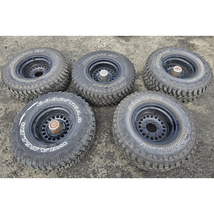 한국타이어 다이나프로 MT타이어 31 10.50 153110.50R15LT  휠타이어 5개세트