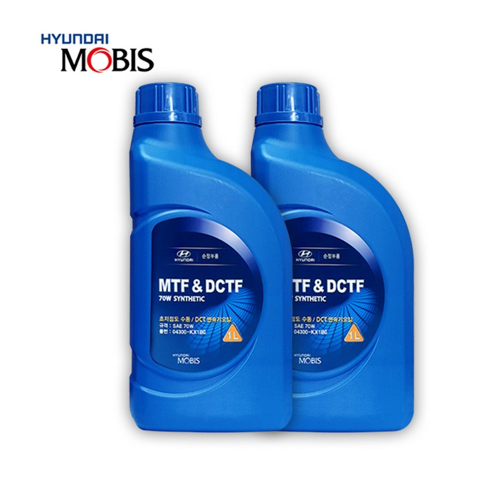 모비스 순정 DCT더블클러치 미션오일 04300KX1B0 2리터 셀토스 스포티지 투싼, 1개