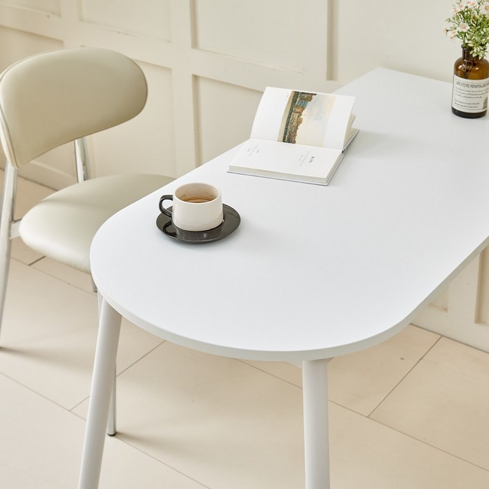 반타원식탁테이블 1000X600 반달형 반원형 DIY식탁