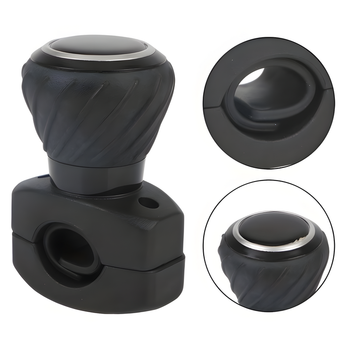 홈엔모어 대형 화물차 버스 파워 핸들봉, 블랙 스티어링