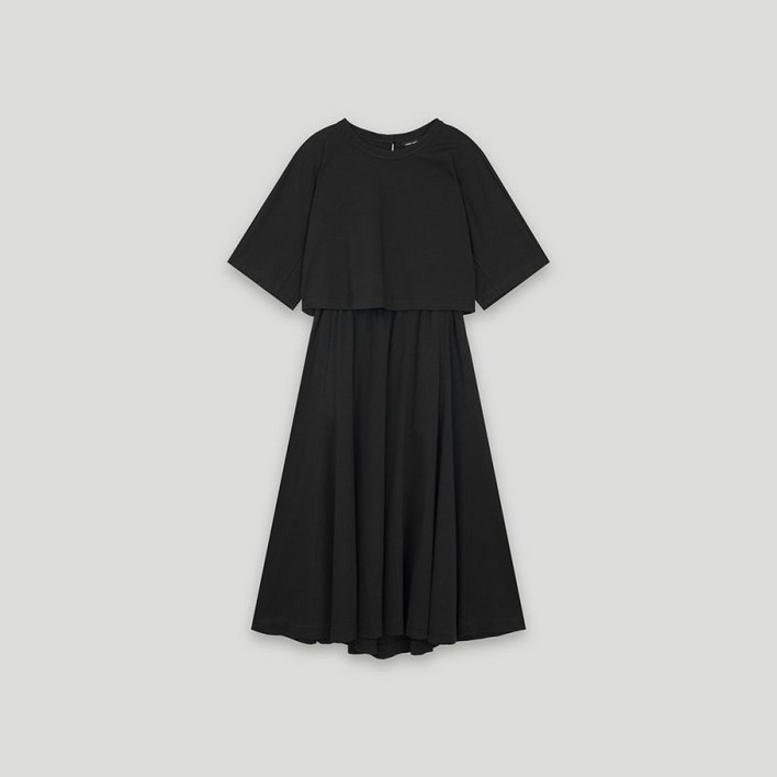 [백화점 정품] 26년SLAE 코데즈컴바인 케이프 변형 투웨이 원피스 CKC-OP501W7