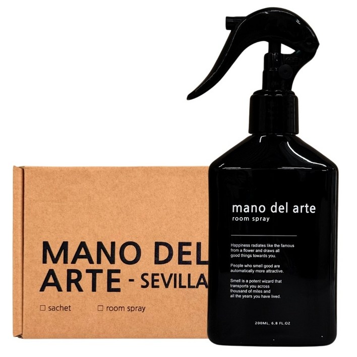 마노델아르떼 룸스프레이 섬유향수 탈취 집들이선물, 상탈33, 1개, 200ml