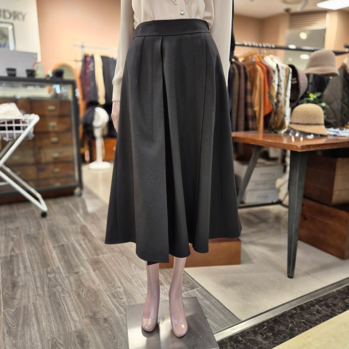 올앤선드리  메리 SK 스커트   A4W9S202    99   BLACK