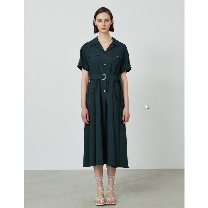 코데즈컴바인 허리밴드 플레어 원피스 CJB-OP513W4