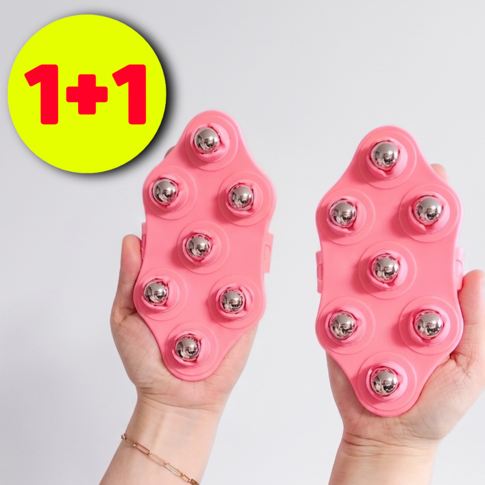 제이아워 림프 마사지볼 롤링 전신마사지 지압 괄사