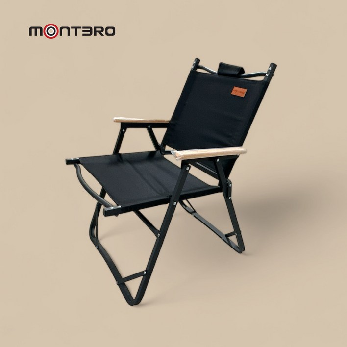 montero 캠핑 낚시 하이 경량 플랫 컴팩트 감독 촬영 대형 폴딩체어