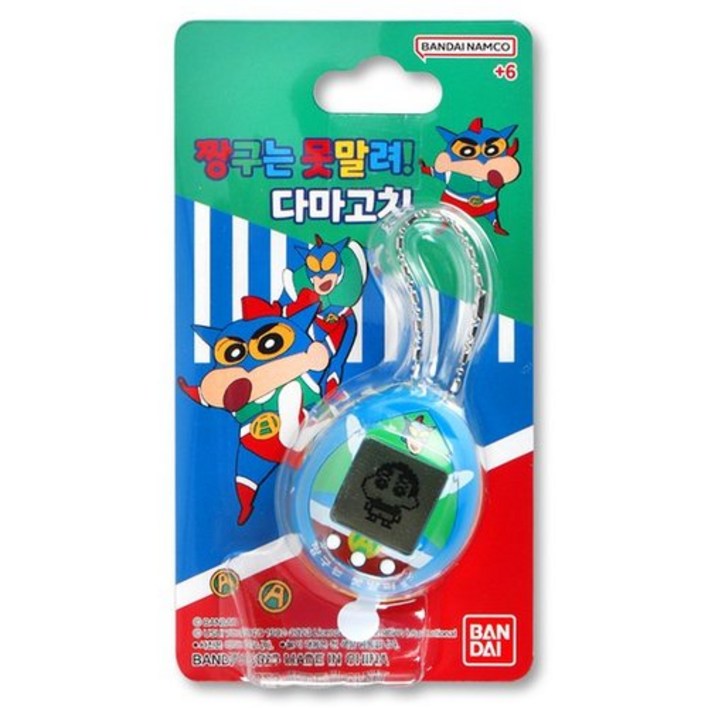 짱구는 다마고찌 액션가면 다마고치 짱덕 반려템