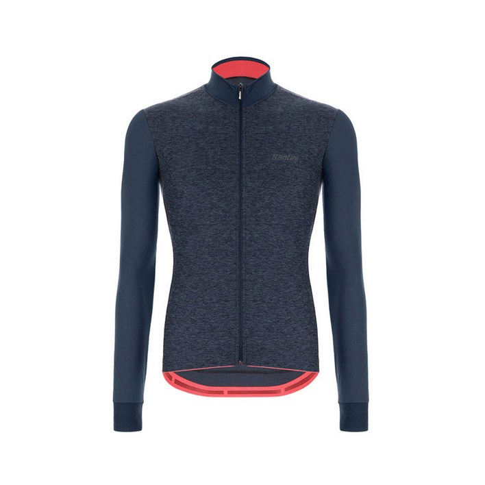 산티니 FW23 퓨어리즘 남성 기모 긴팔져지 네이비 슬림핏