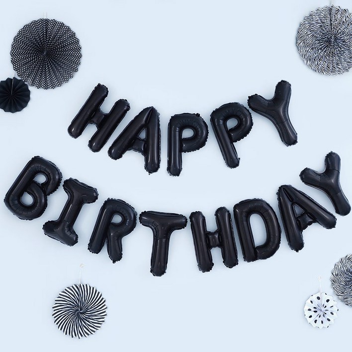 파티팡 HAPPY BIRTHDAY 은박 풍선세트