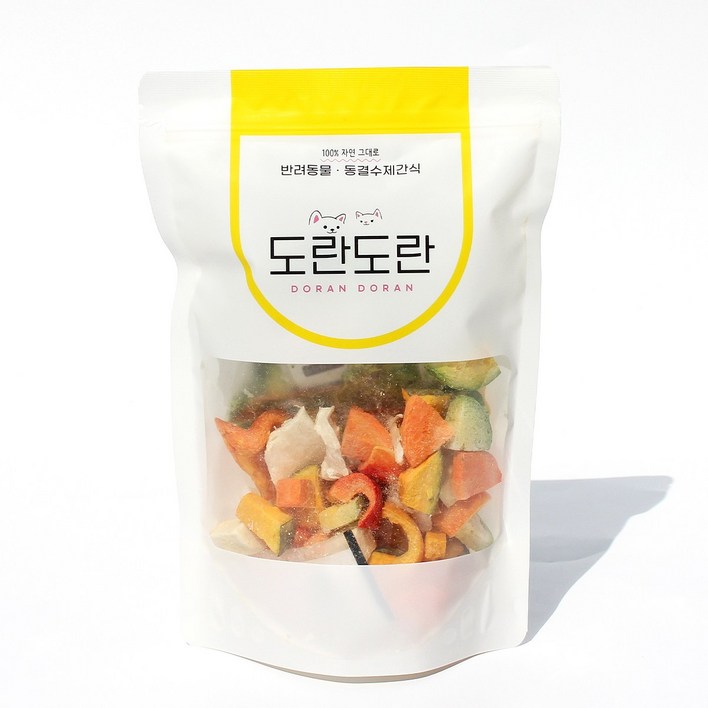 도란도란 동결건조 야채 베지칩스 20g / 40g 미니 야채칩 강아지 수제간식 채소 영양 간식