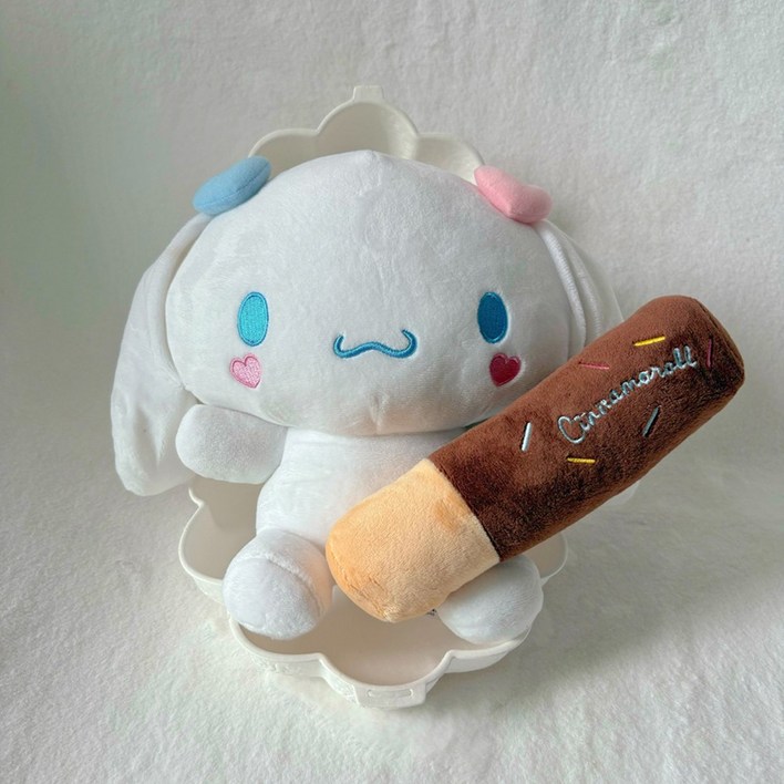 당일발송  산리오 초코과자 기본 봉제인형 25CM 산리오 빼빼로 1 인형 애착인형 선물