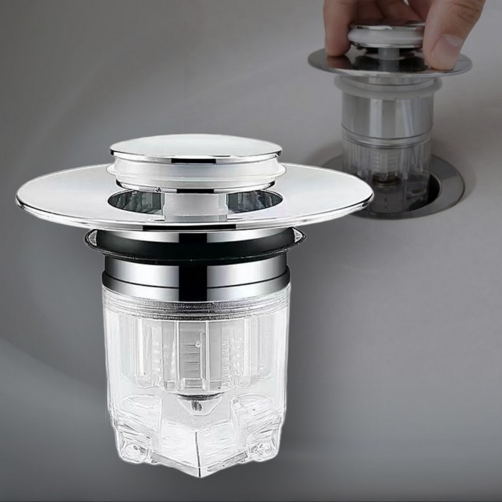 루엔티 욕실 냄새차단 세면대 팝업 트랩