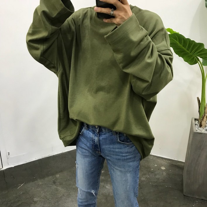 남자 오버핏 가오리티