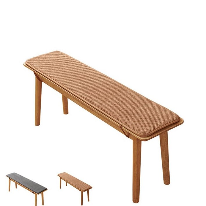 아이레노 벤치의자 방석 매트 쿠션 폭신한 착석감과 미끄럼방지 기능으로 편안하게 사용할 수 있는 데일리 의자쿠션