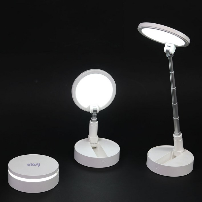 클래시 LED 스탠드 책상스탠드 무선스탠드 독서등 공부 책상 침실 접이식 학생 조명