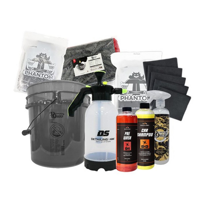 엔공구 자동차 셀프 세차 8종 초보 패키지