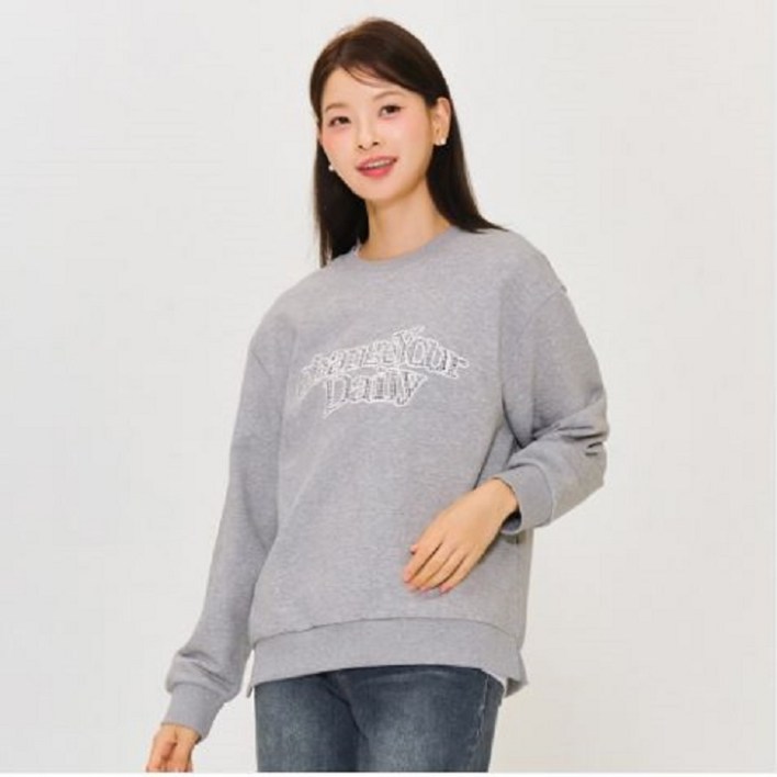 체이스컬트경산 NC 여성 자수 그래픽 맨투맨 티셔츠 EERG5166