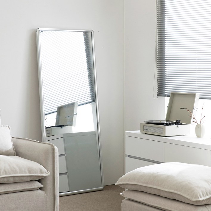 [즉시할인1만원] 파로마 레토 미드센추리 알루미늄 전신거울 L (700), 단일색상