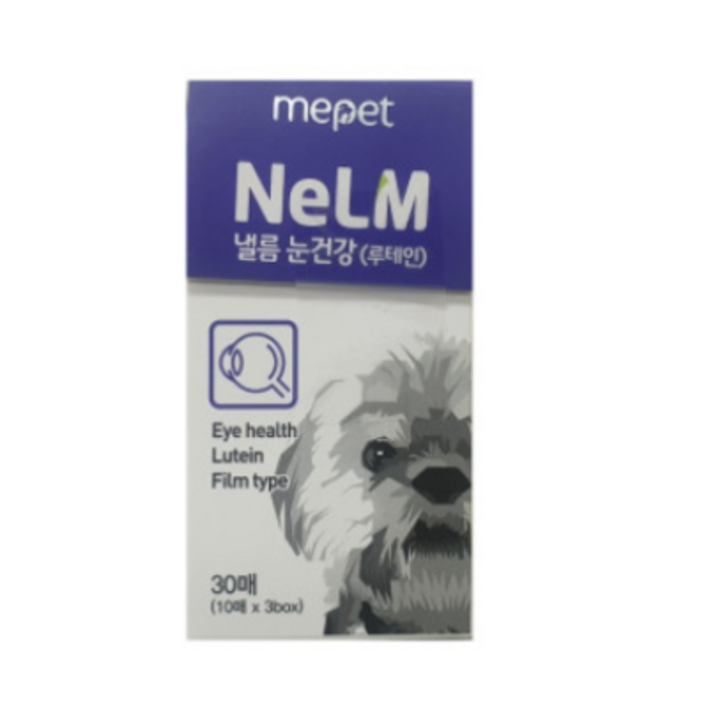 미펫 낼름 눈 건강 필름 루테인 영양제 30매 강아지영양제
