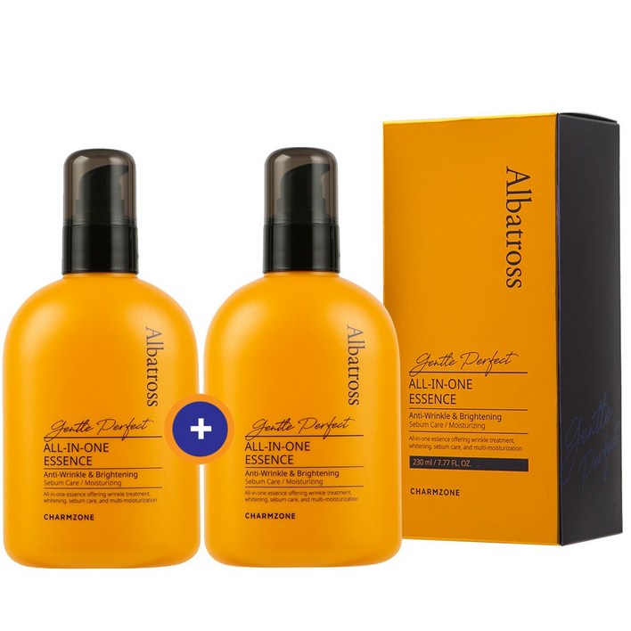 참존 알바트로스 젠틀 퍼펙트 남성 남자 올인원 에센스 로션 화장품 230ml 2개, 2개, 230ml