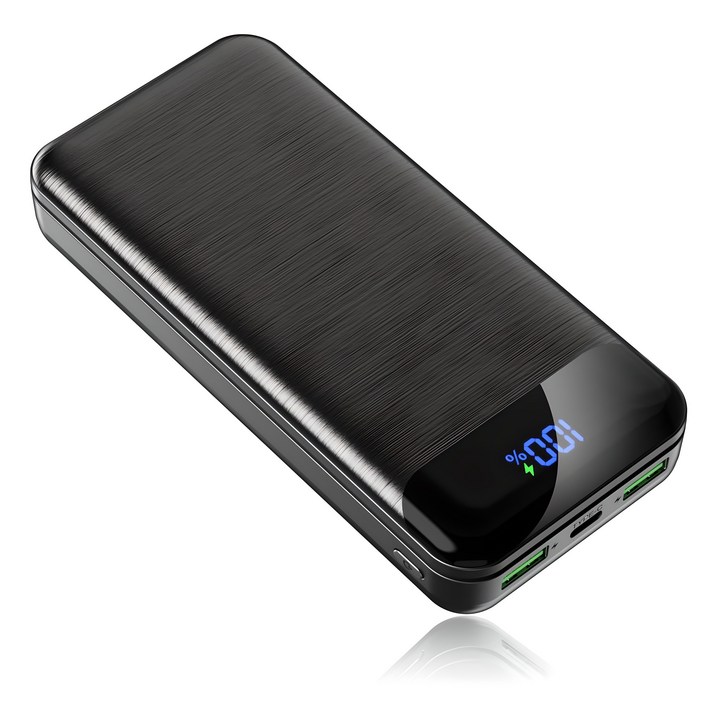 KLIFE 고속충전 대용량 보조배터리 20000mAh PD 22.5W QC3.0 잔량표시