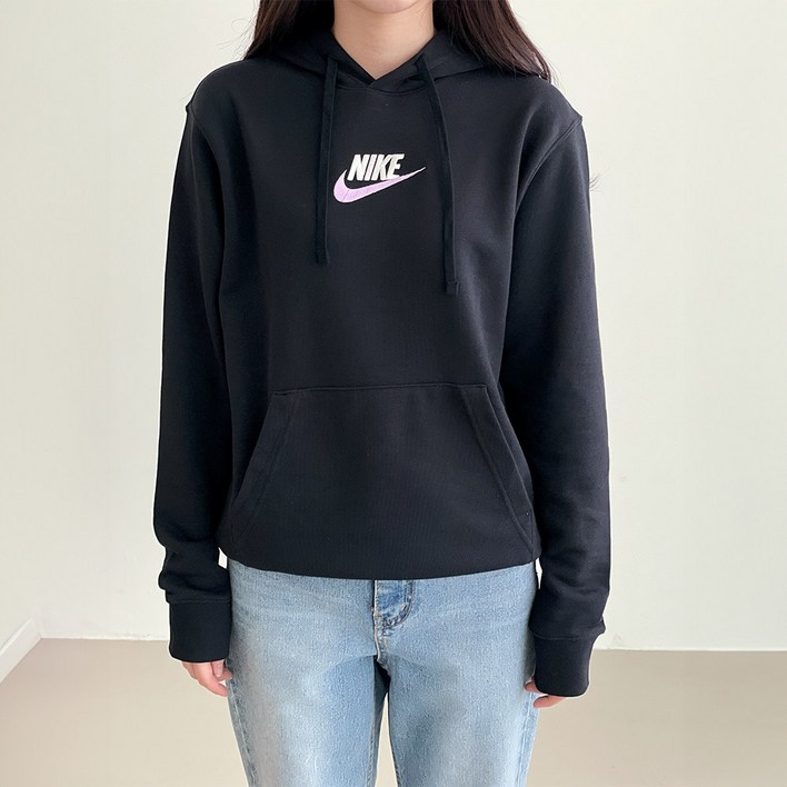 나이키 남녀공용 검정 후드티 가을 트레이닝 져지 츄리닝 남성 남자 여자 여성