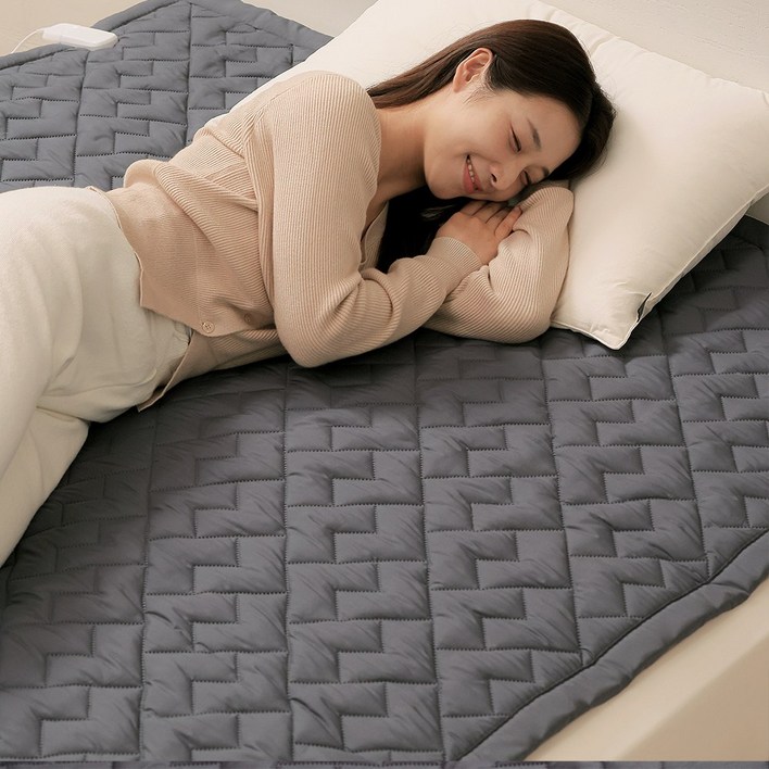 한일의료기 세인트리빙 블리스 프리미엄 매트 카본 탄소매트 전자파없는 워셔블 국내생산, 킹(1500x2000), 블리스 매트 딥그레이